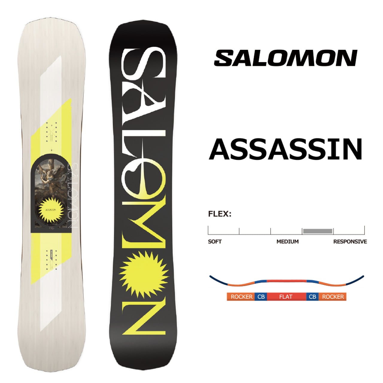 新品 22-23 SALOMON ASASSIN 156CM