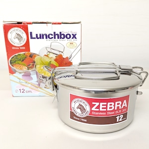 ZEBRA・ステンレスランチBOX・弁当箱・No.230521-29・梱包サイズ60