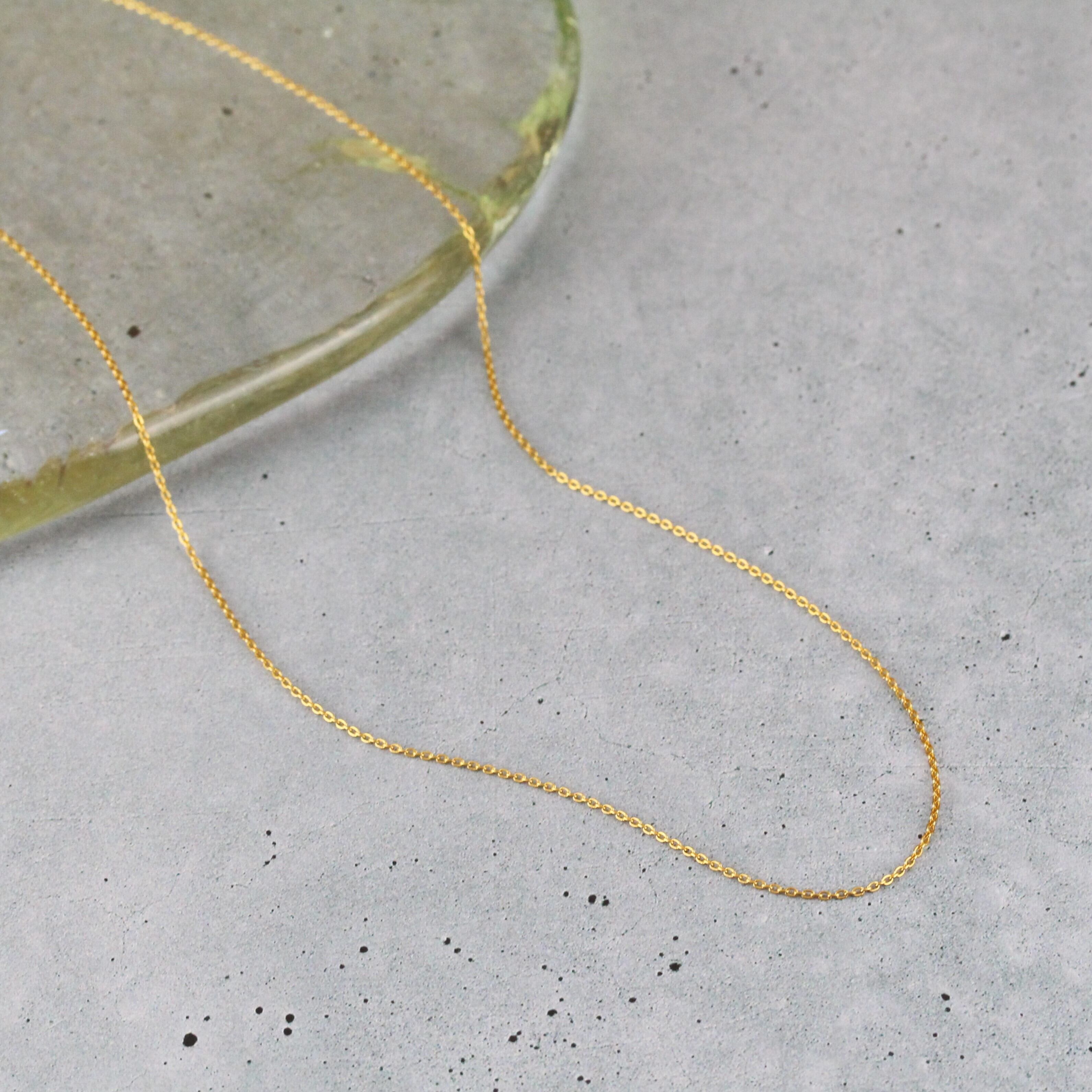 K14GFチェーンネックレス 55cm〈ナチュレ〉 No.97 | スキンジュエリー