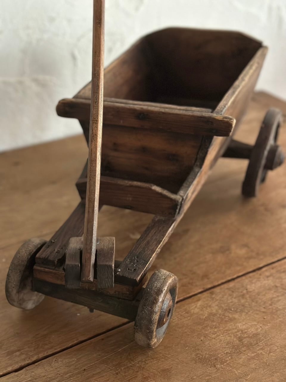 子供用 手押し車 木製トロリー 荷車 | Brocante de La Cocotte