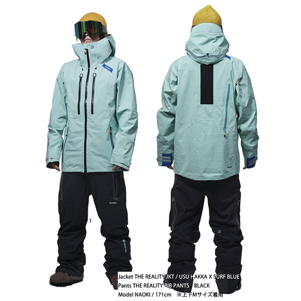 REW 『 REALITY BIB PANTS 23 』24-25 GORE-TEX スノーボード ウェア  