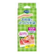 ファミリ- ファミリー お料理にぴったり手袋 女性用フリーサイズ 半透明 100枚 × 5個セット