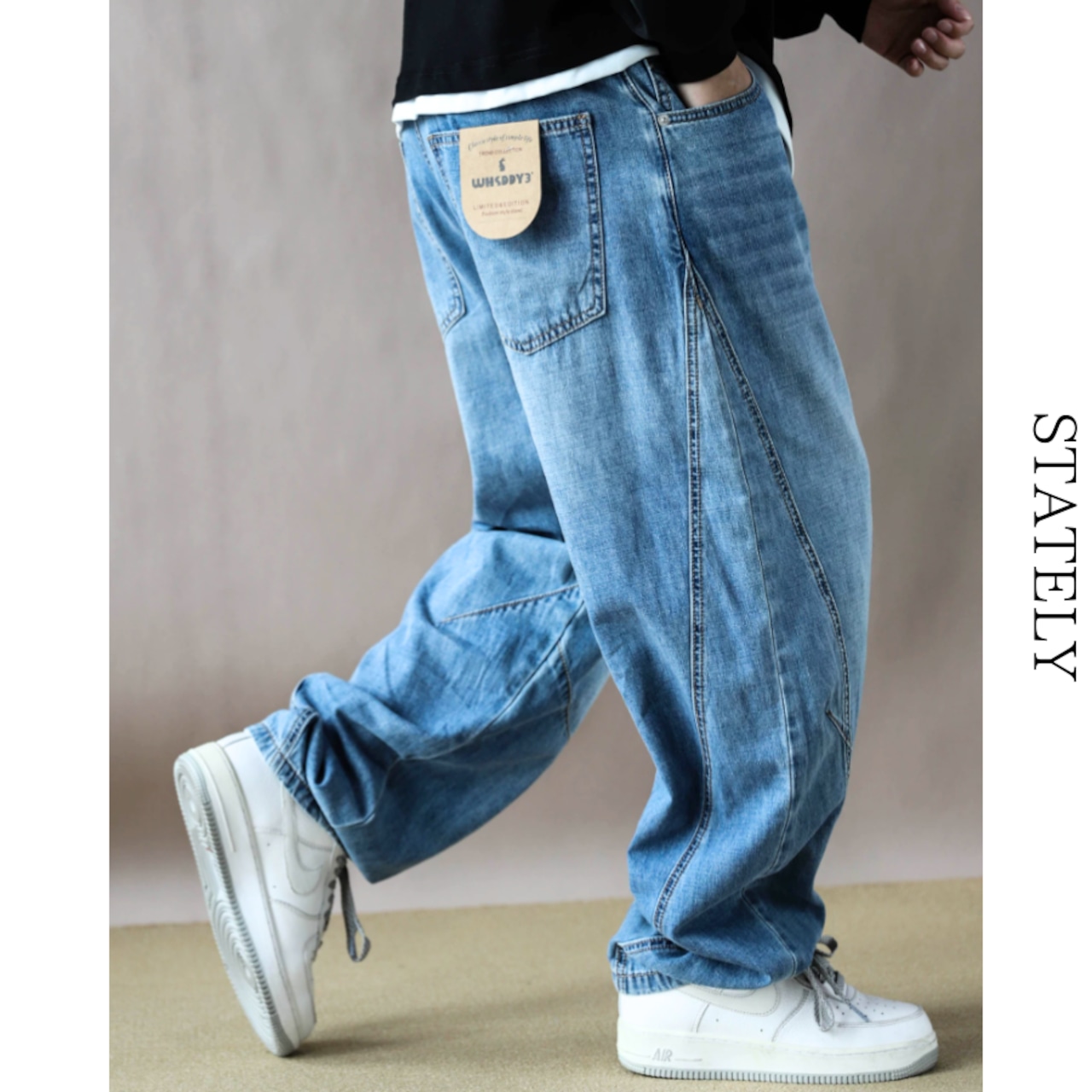 Curve Taper デニムパンツ_B18・画像2