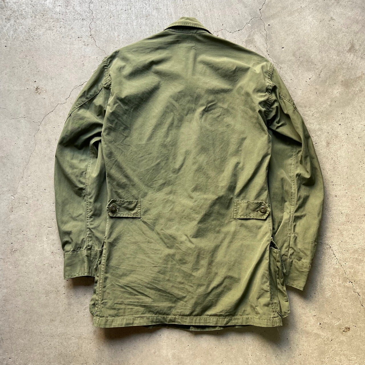 63年納品 60年代 ビンテージ 米軍実品 ジャングルファティーグ 