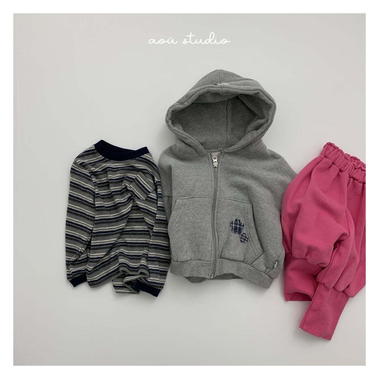 【取寄】aou studio ノイポケットTシャツ｜冬服｜韓国子供服