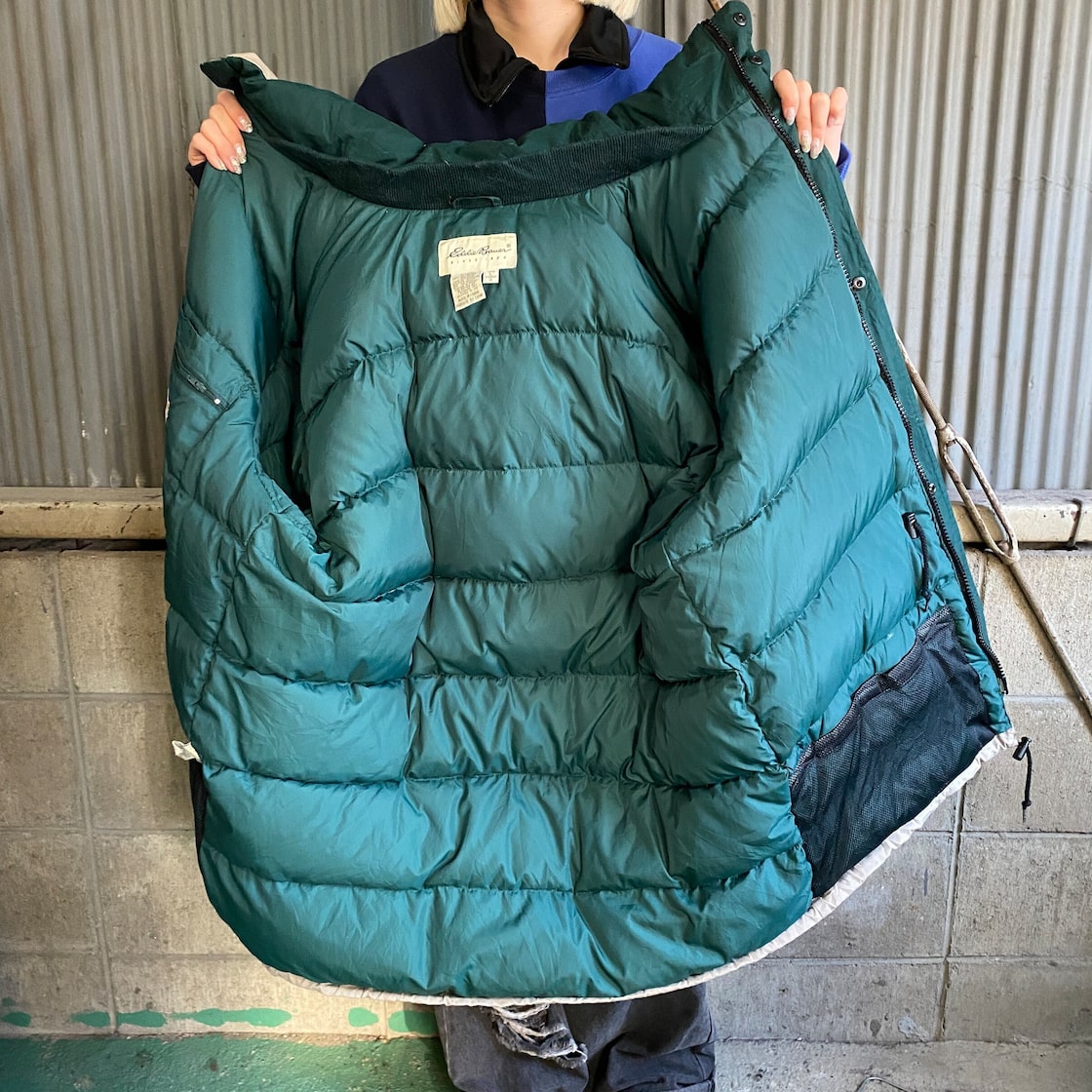 Eddie Bauer エディーバウアー RIDGE LINE グースダウン ジャケット  