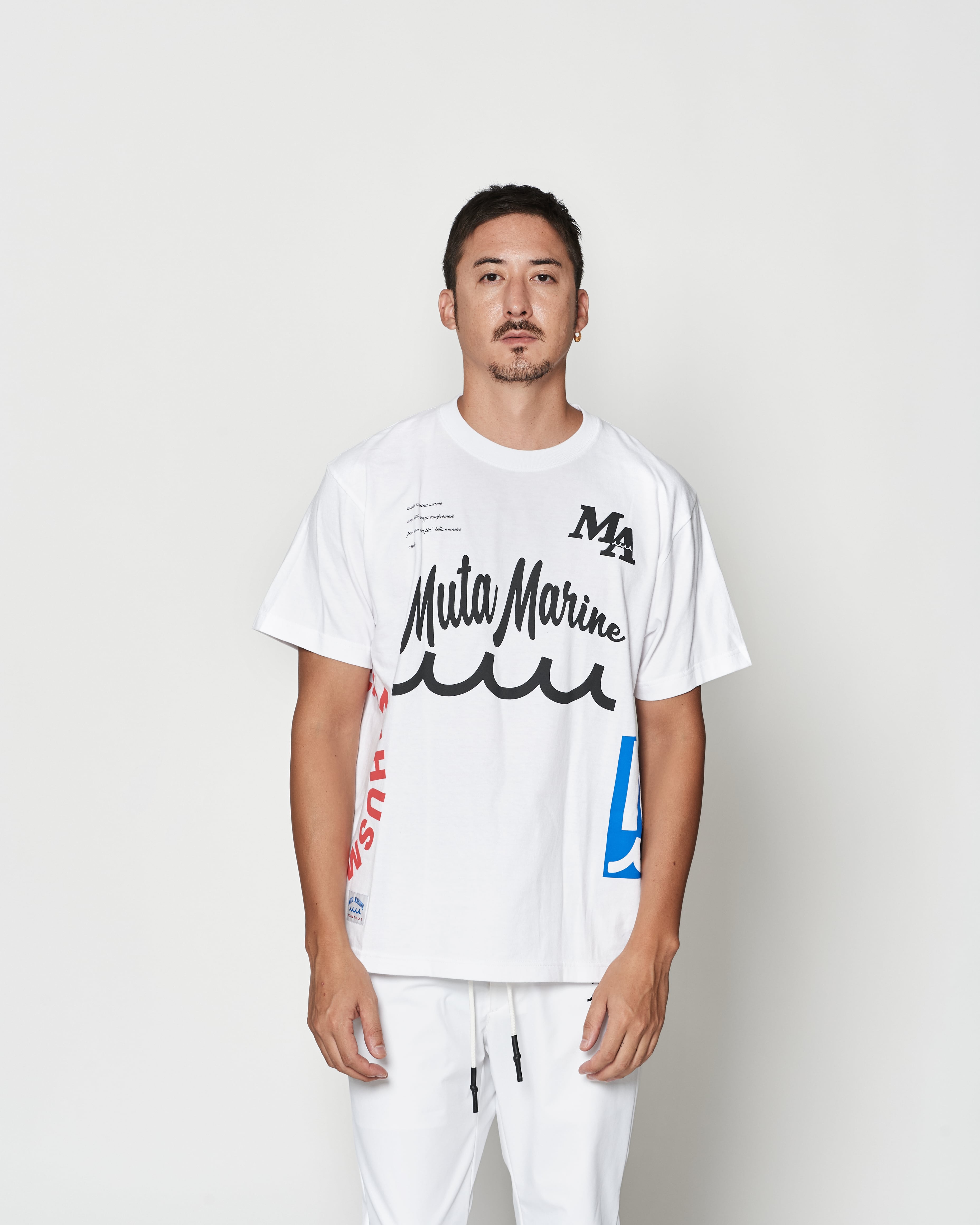 muta MARINE × ACANTHUS テストプリント Tシャツ | ACANTHUS ONLINE STORE