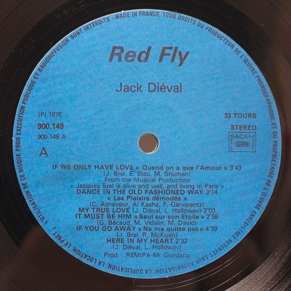 Jack Dieval and his Orchestra / Just A Sip Of Wine [900 149] - 画像3