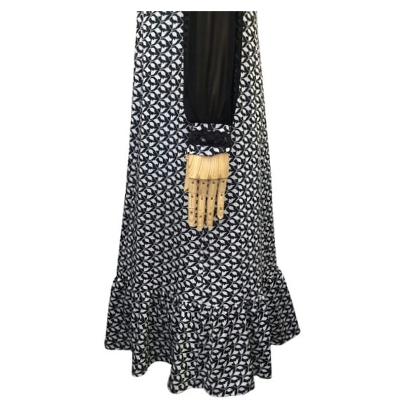 スーパービューティー ワンピース 40 ブラック パワーネットロング