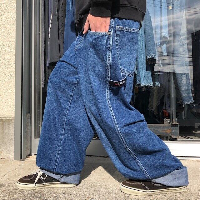 JNCO JEANS ワイドストレート 刺繍 デニム ストリート