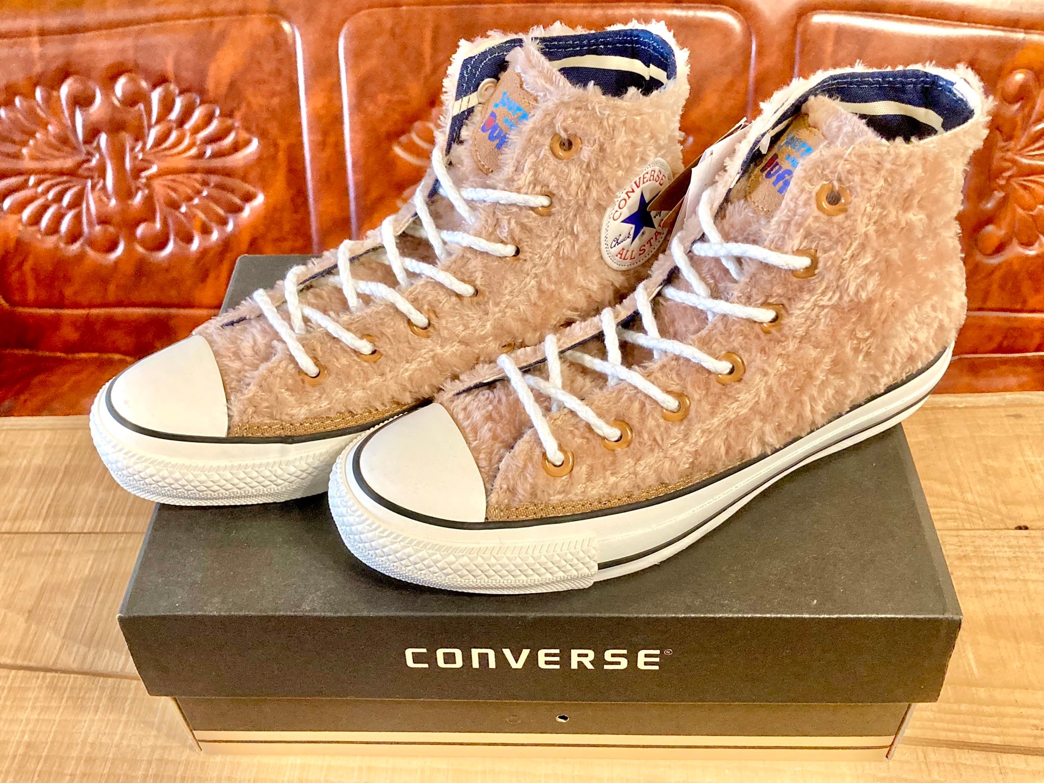 ダッフィ duffy コンバース  10周年 限定 ほぼ新品 converse