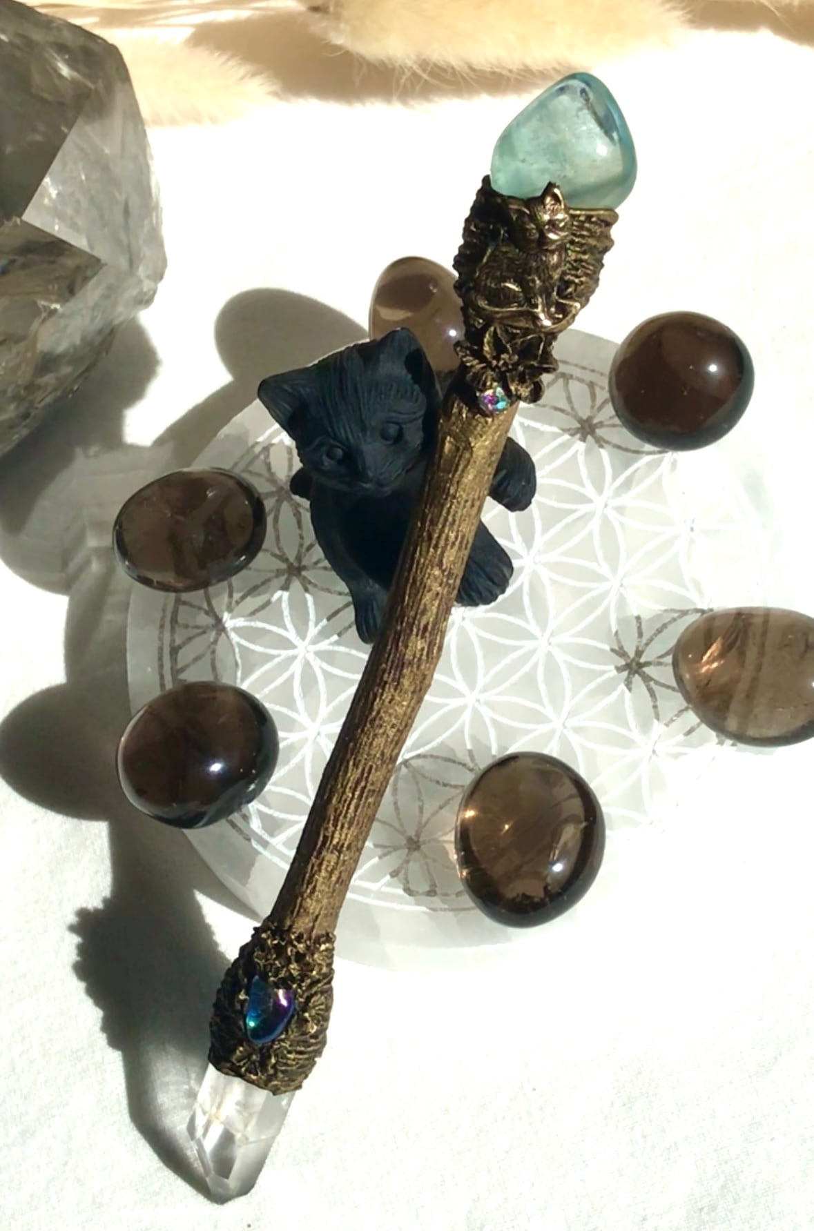 天然石クリスタルワンド　19cm程度 クリスタルワンド | astrojewel