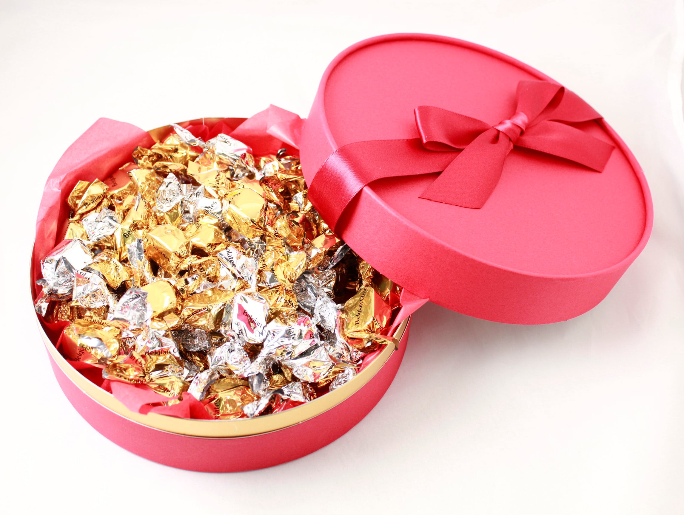 ラウンドBOXチョコレート （L）