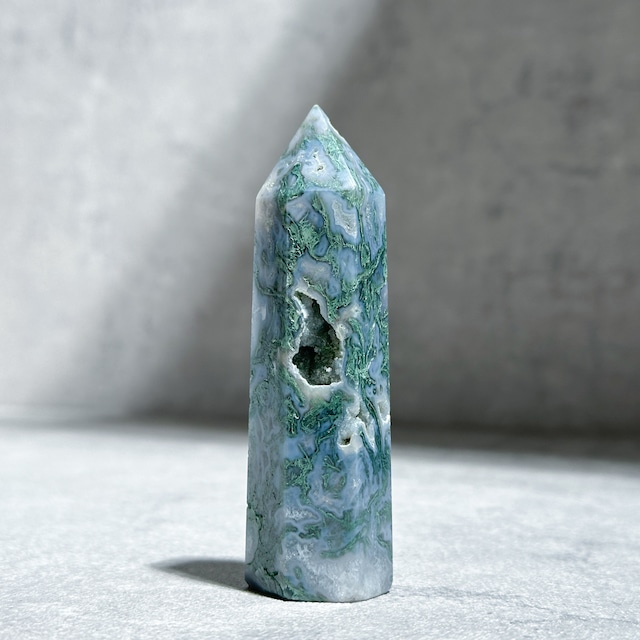 モスアゲート タワー22◇ Moss Agate ◇天然石・鉱物・パワーストーン