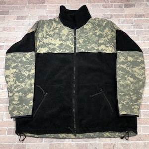 FLEECE JACKET DIGICAMO×BLACK