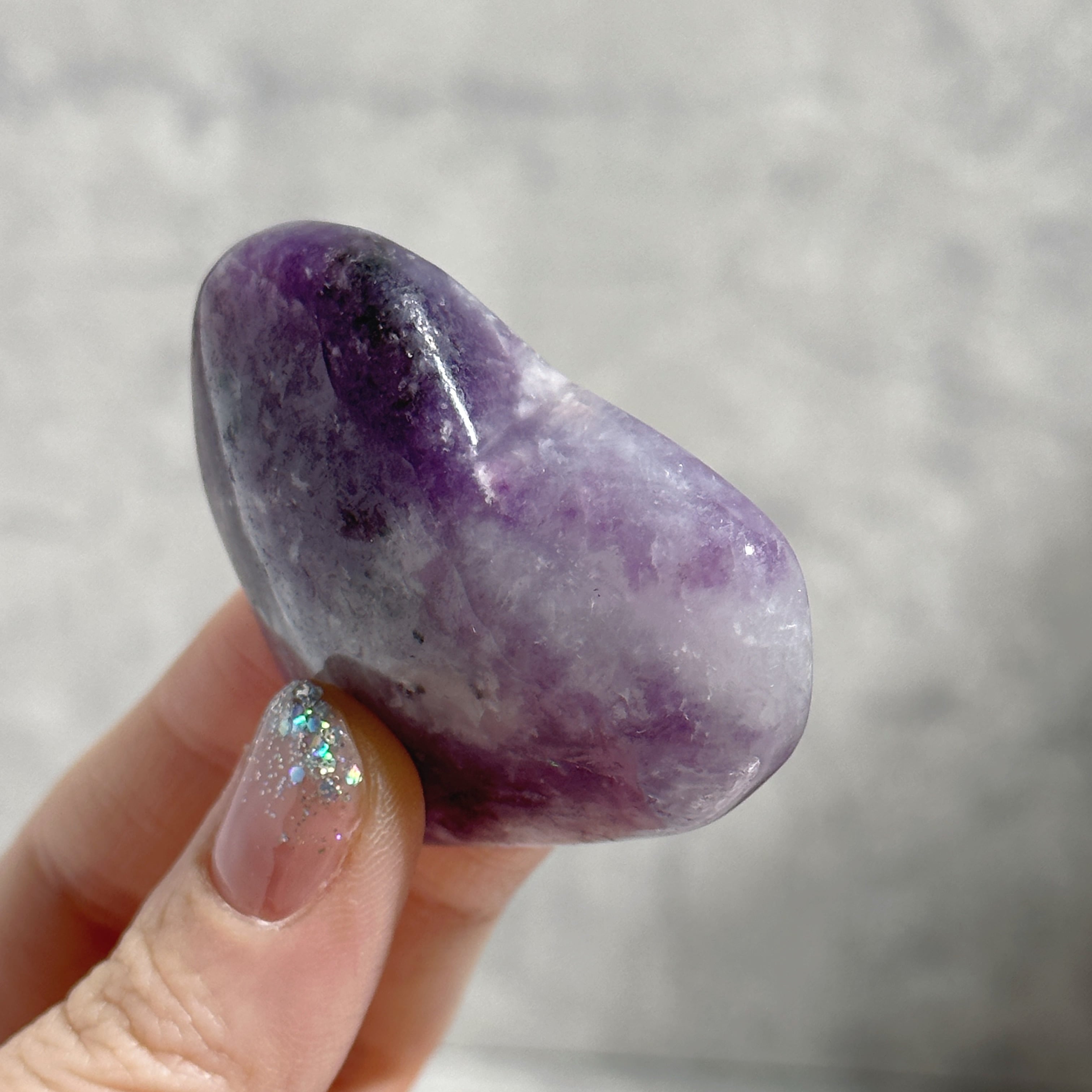 レピドライト ハート21◇Lepidolite◇天然石・鉱物・パワーストーン