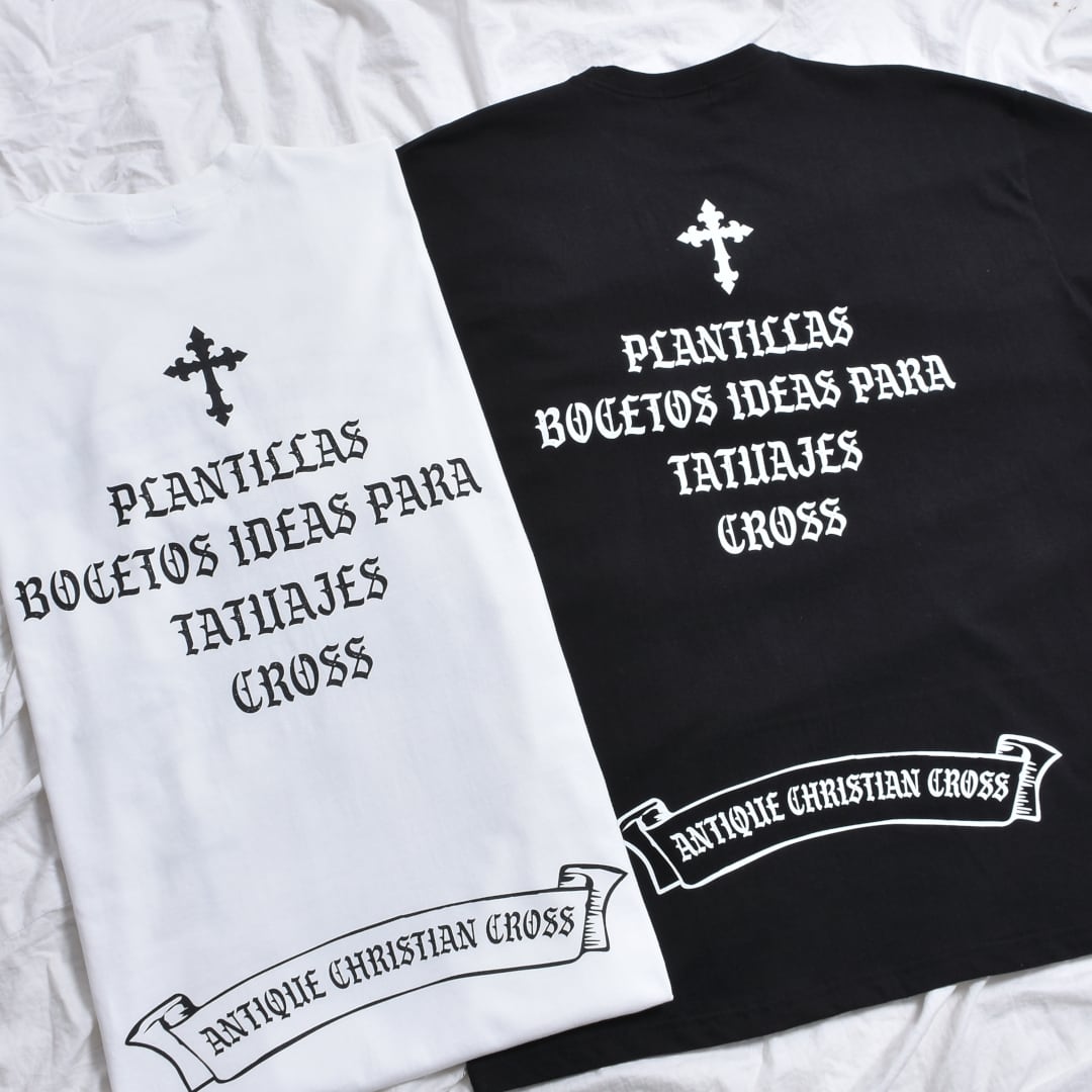 5/14 完売BLACK再入荷！】W Cross Logo BIG Tシャツ
