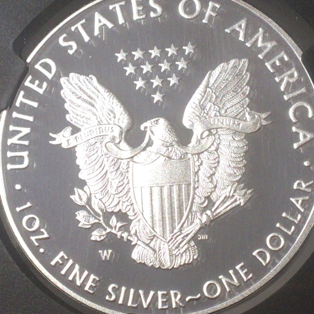 2016年W アメリカ 米国 イーグル銀貨 1ドル 1＄ NGC PF70UC サイン入り 