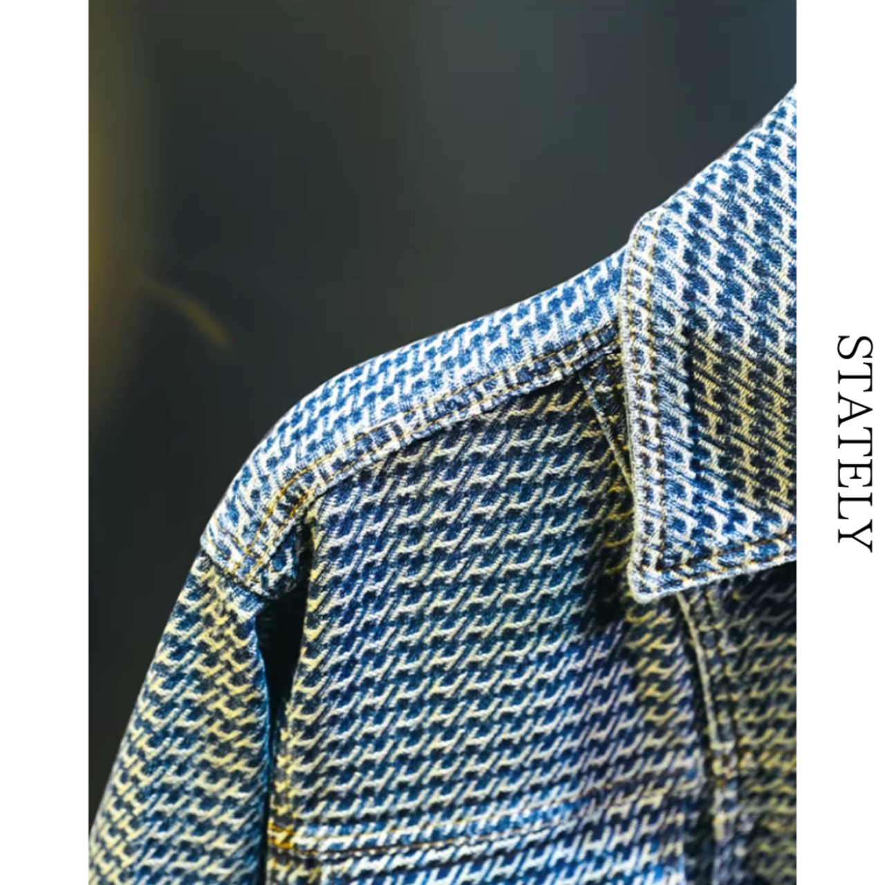 モノグラムウィーブ Denim Jacket_O18・画像6