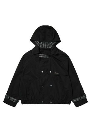 [DEINET] DEINET HOODED TRENCH JACKET IN BLACK 正規品 韓国ブランド 韓国通販 韓国代行 韓国ファッション デイネット 日本 店舗