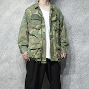 60's~ usarmy jungle fatigue jacket 4th boro