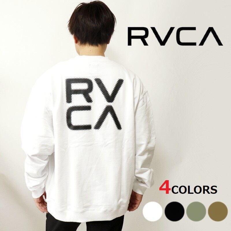 【RVCA】FORMING RVCA CREW トレーナー 30%OFF RVCA(ルーカ)FORMING RVCA CREW トレーナー スウェット