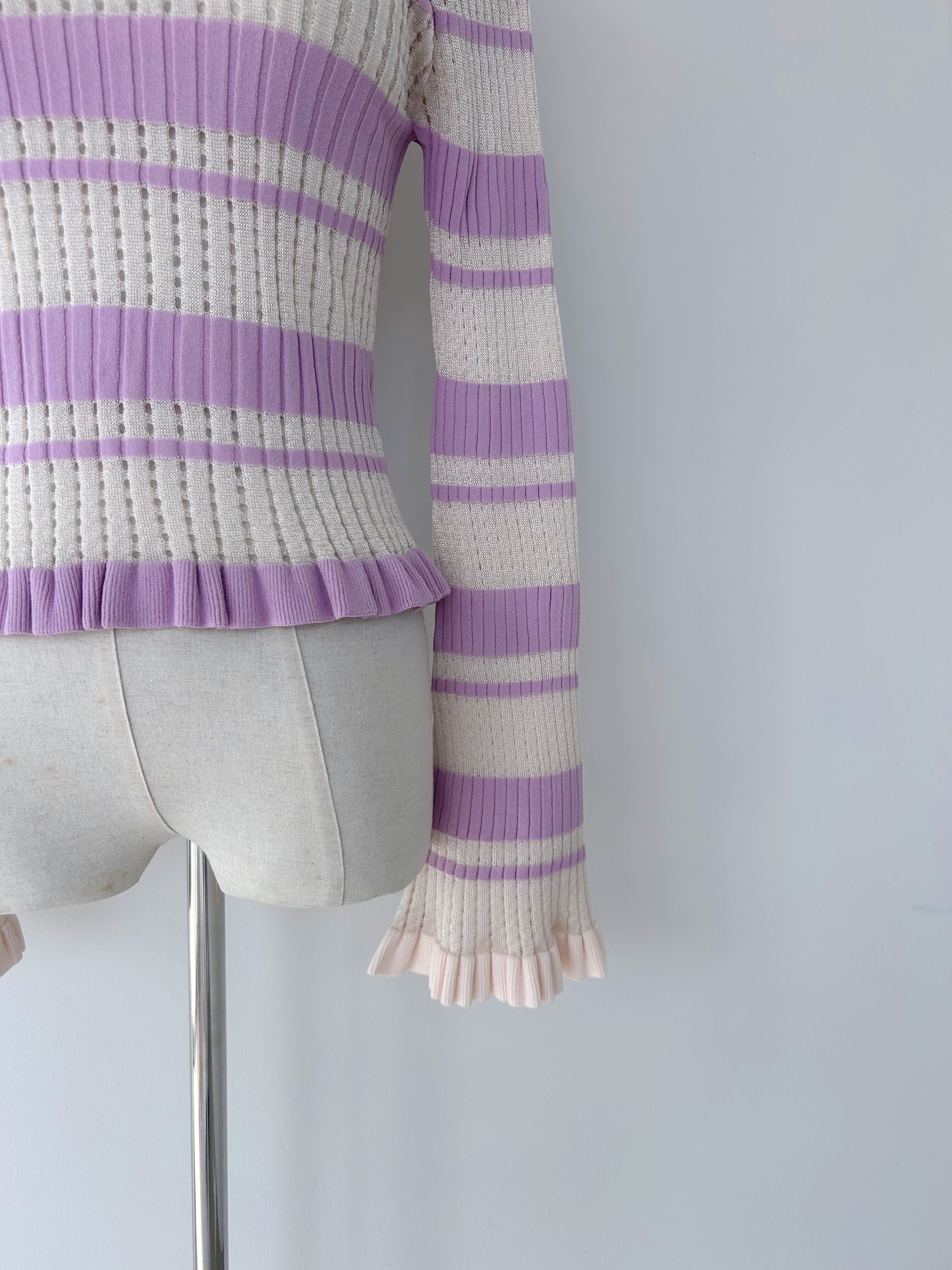 COEL 袖フレアボーダーニット | KOKO