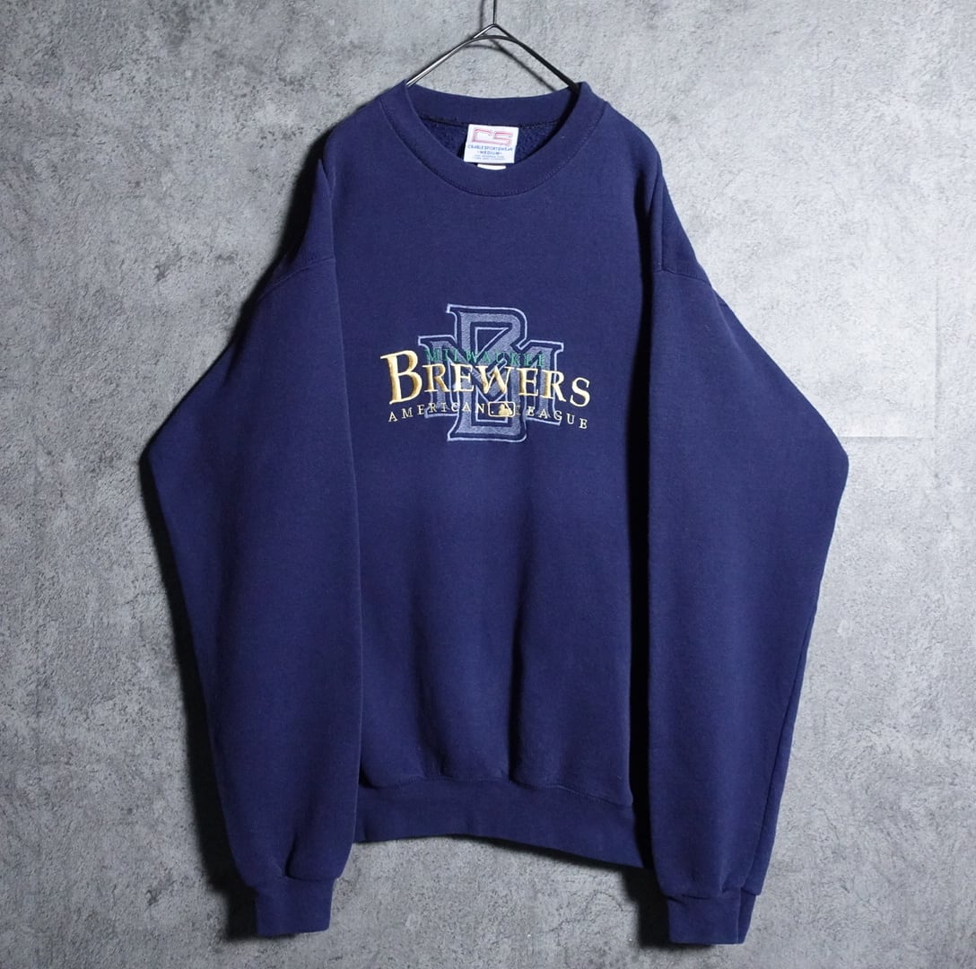 90s baseball team embroidery sweat
