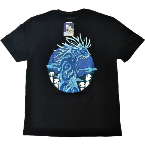 もののけ姫　Tシャツ　黒　デイダラボッチ　ジブリ　アニメT　映画T