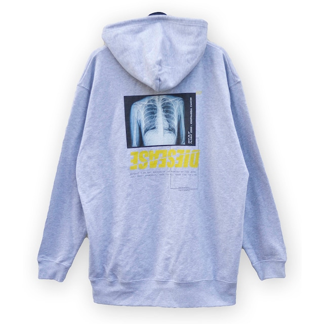 Pullover Hoodie ...DS... (JFK-044) - Gray