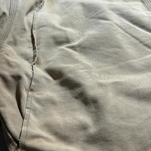 80-90s 星タグ USA製 carhartt ブラウン トラディショナルジャケット L 詳細写真12