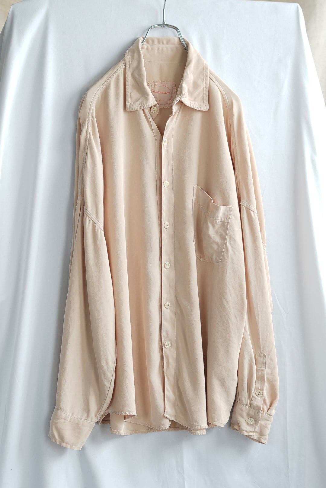 CHEZ VIDALENC - SILK SHIRT AXL / ECRU