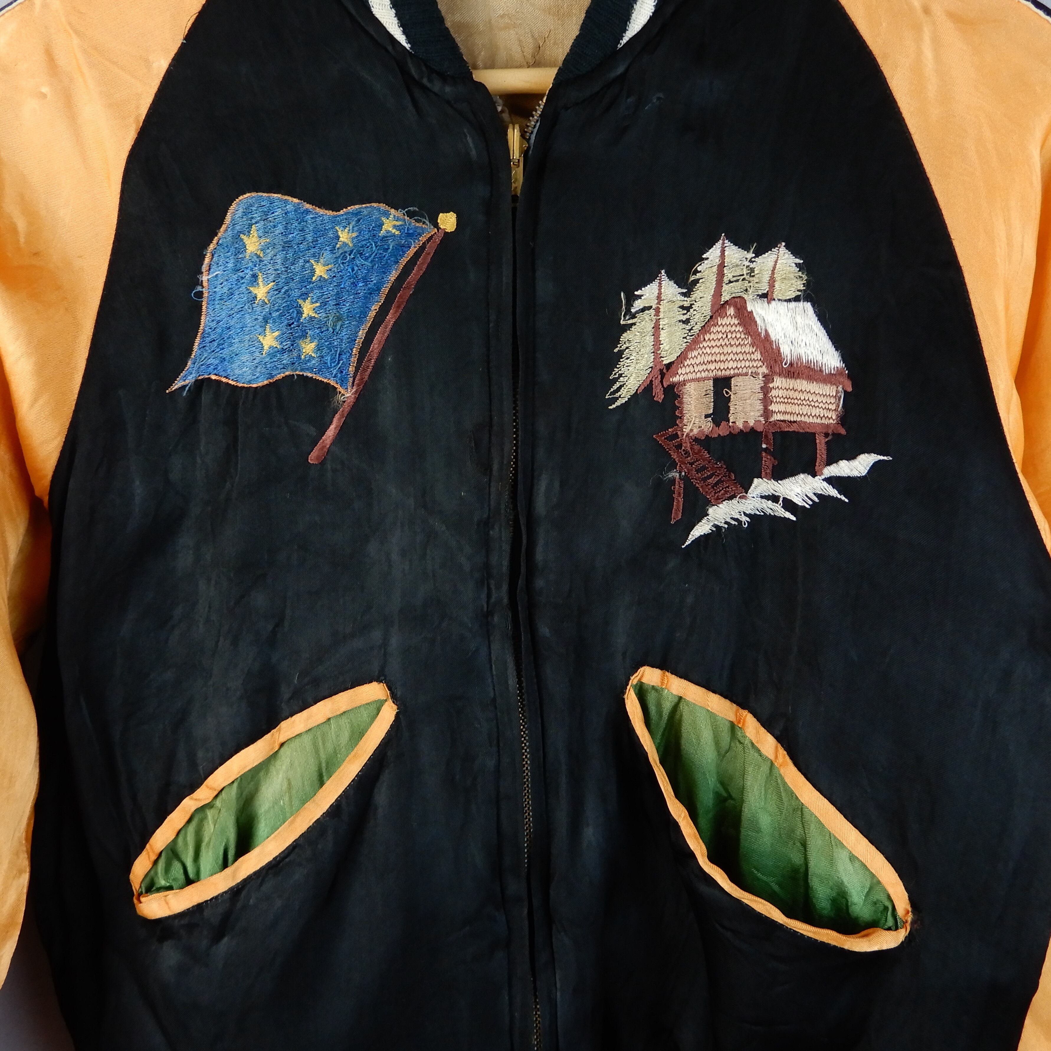ALASKA Souvenir Jacket SUKAJAN THE 49TH STATE 1960s | Loki ALASKA Souvenir Jacket SUKAJAN THE 49TH STATE 1960s | Loki