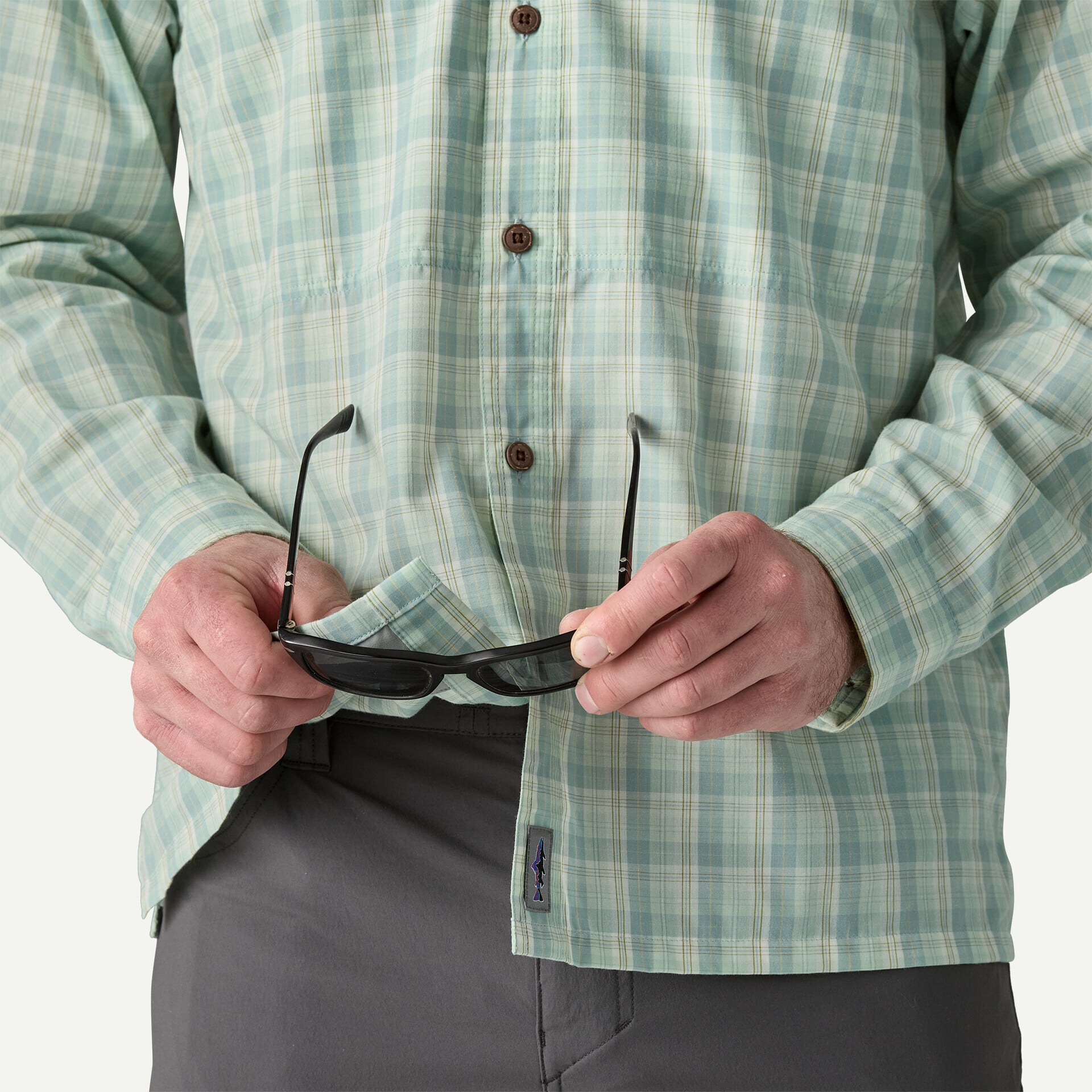 Patagonia パタゴニア Men's Long-Sleeved Island Hopper Shirt メンズ