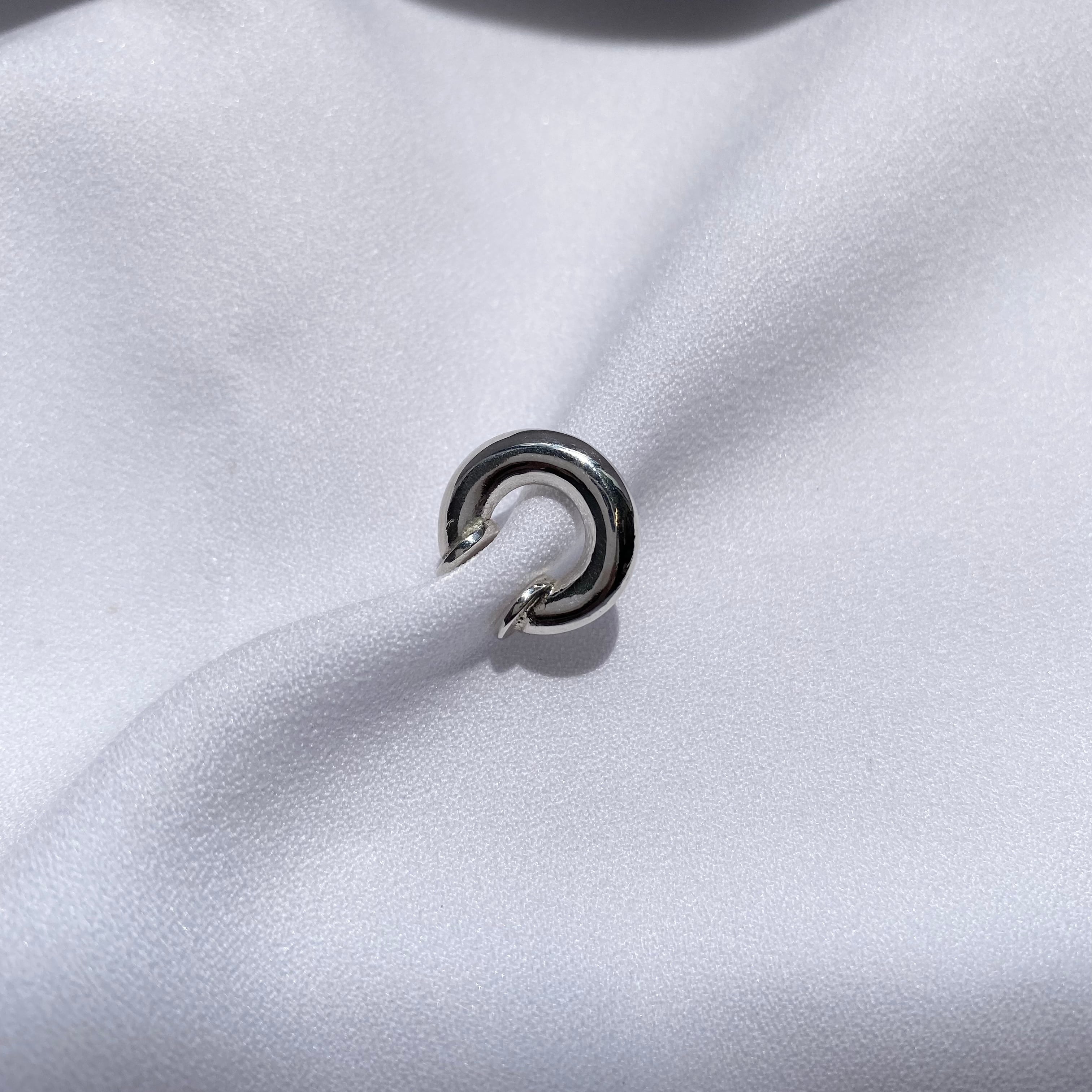 [ aura ] silver925 pipe ear cuff