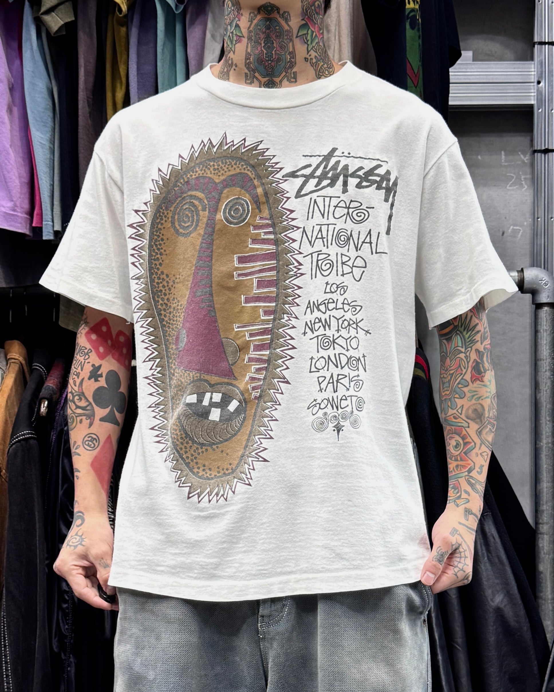 Special!!】 80's~90's old stussy Design Tee 
