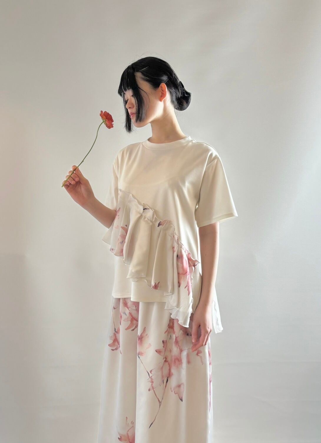 ☆韓国人気☆コットンシャツドレス/AMOMENTO☆ Jun Okamoto Tシャツなのにドレスアップ | Little Happiness
