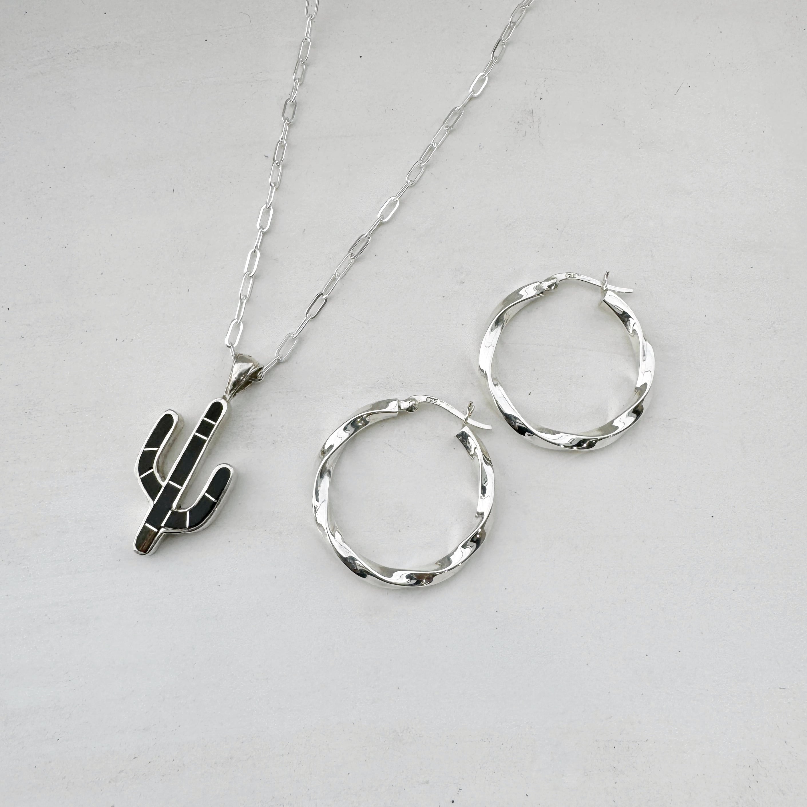 ラスト2】《Indian Jewelry》 サボテン オニキス ペンダント | 【公式