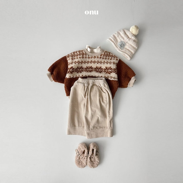 《即納》送料無料 【ONU】Golden Line Pants