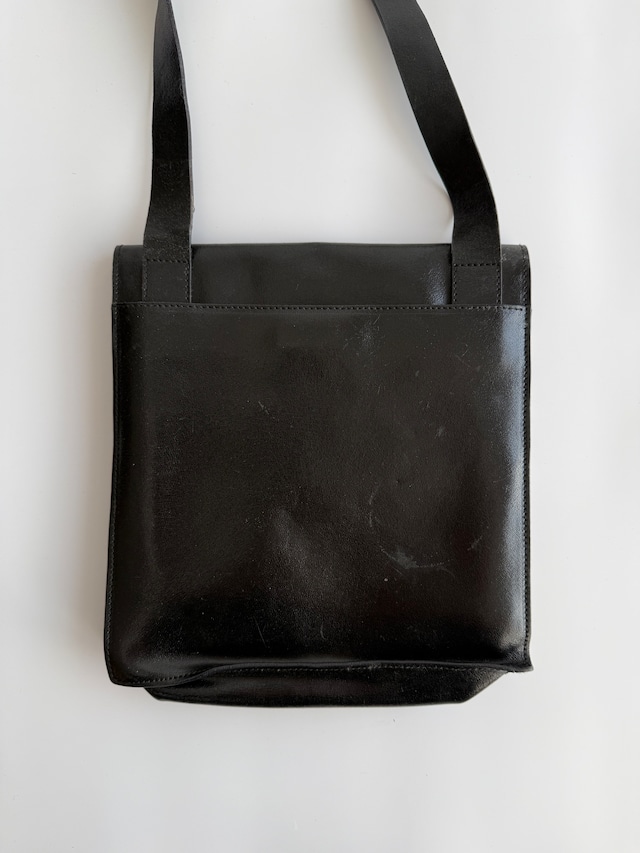 FW1999 MIU MIU LEATHER DOCKING SHOULDER BAG