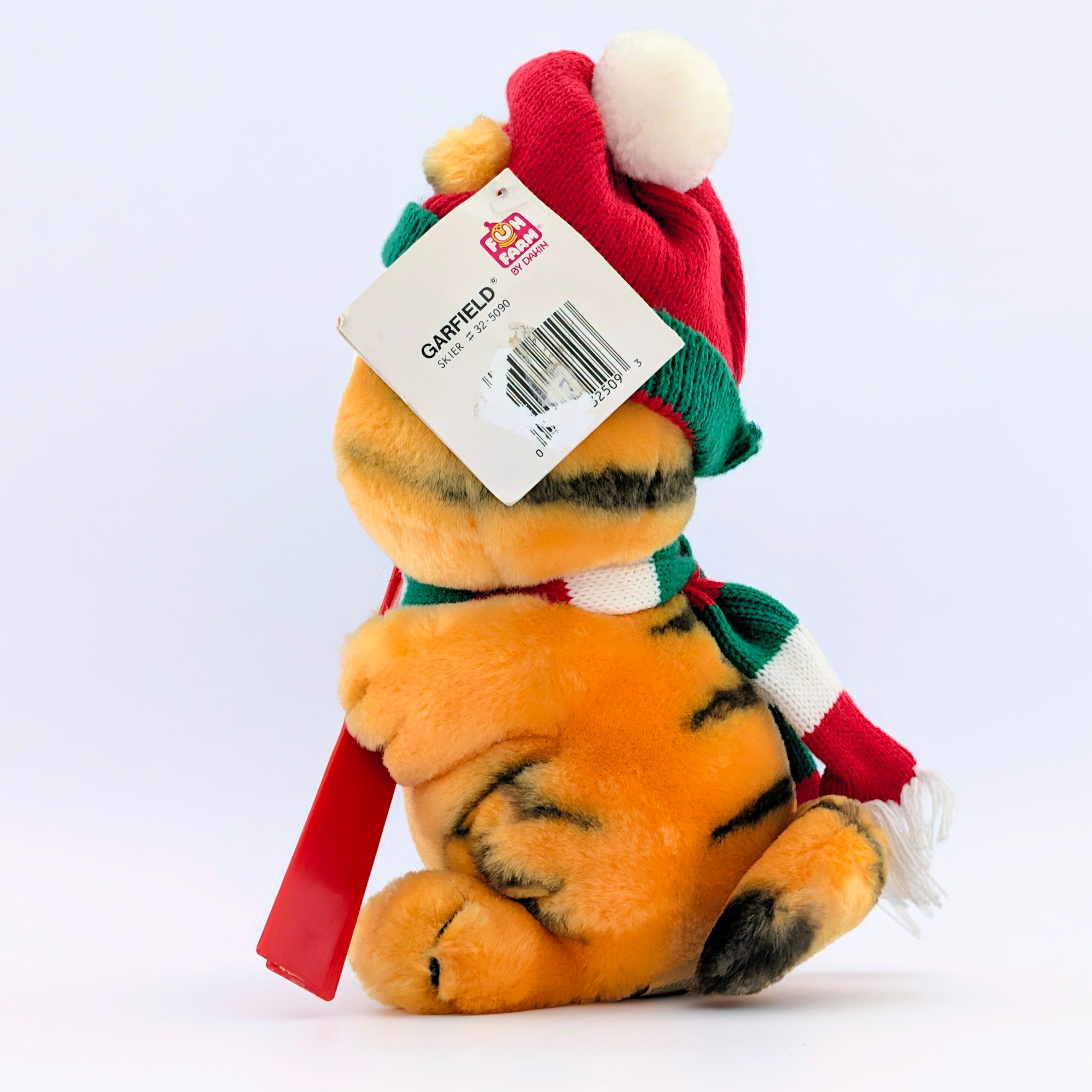 ☆ VINTAGE 1980年代初期 ☆【 Garfield ( ガーフィールド ) 】『 Garfield Skier スキーヤー 』ぬいぐるみ プラッシュ plush 1980年代年製 〚アメリカン雑貨 アメトイ〛