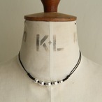 ERICKA NICOLAS BEGAY  Navajo pearl × code neclace