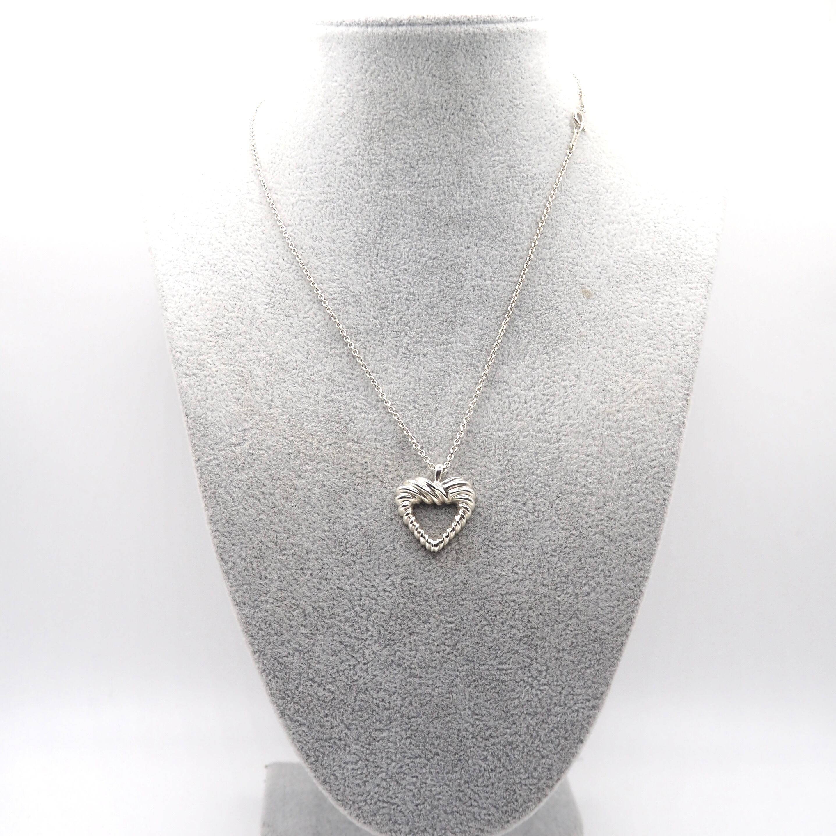 Tiffany&Co. ツイストハート ネックレス シルバー925 ティファニー