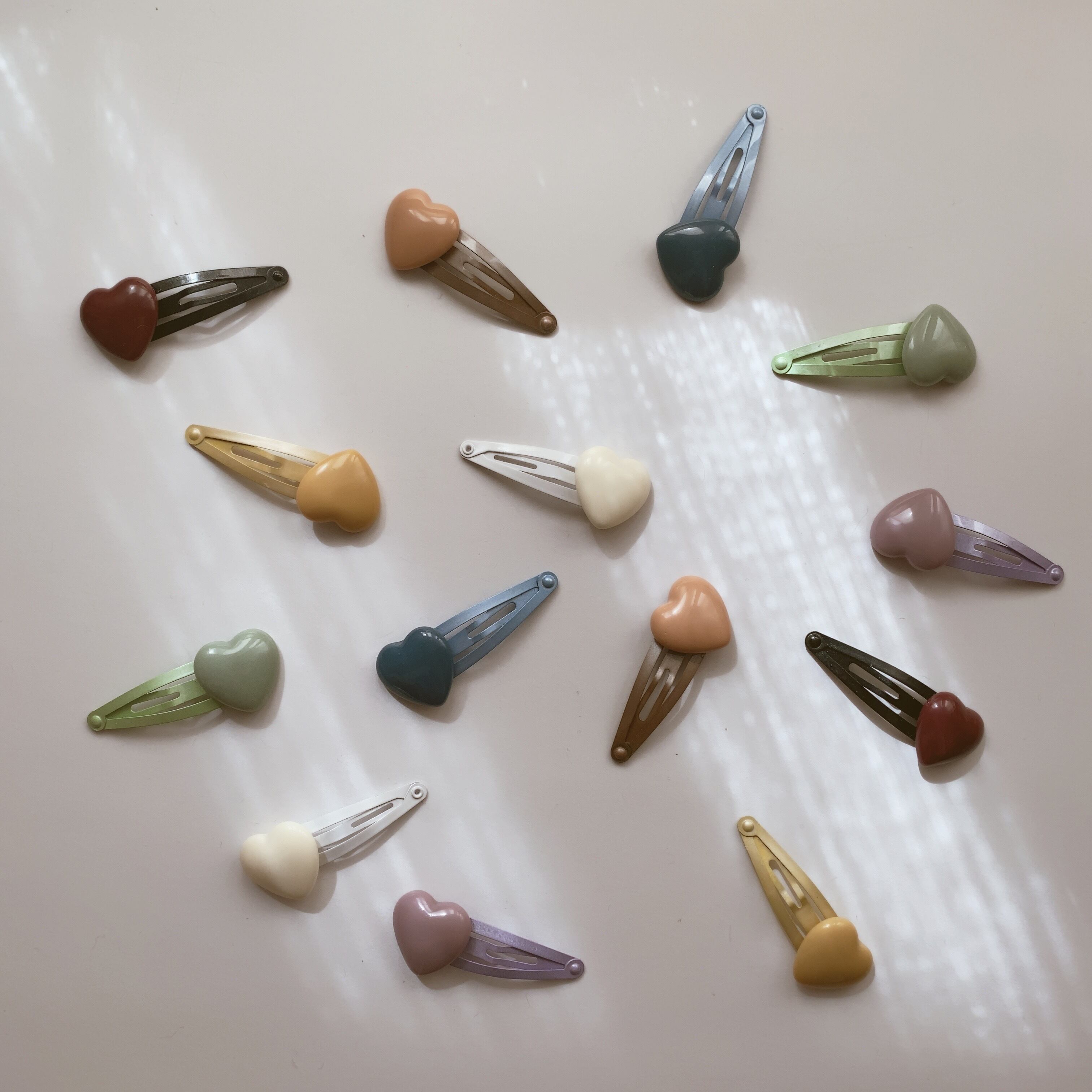 ハートのぱっちんピン | lusikka online shop