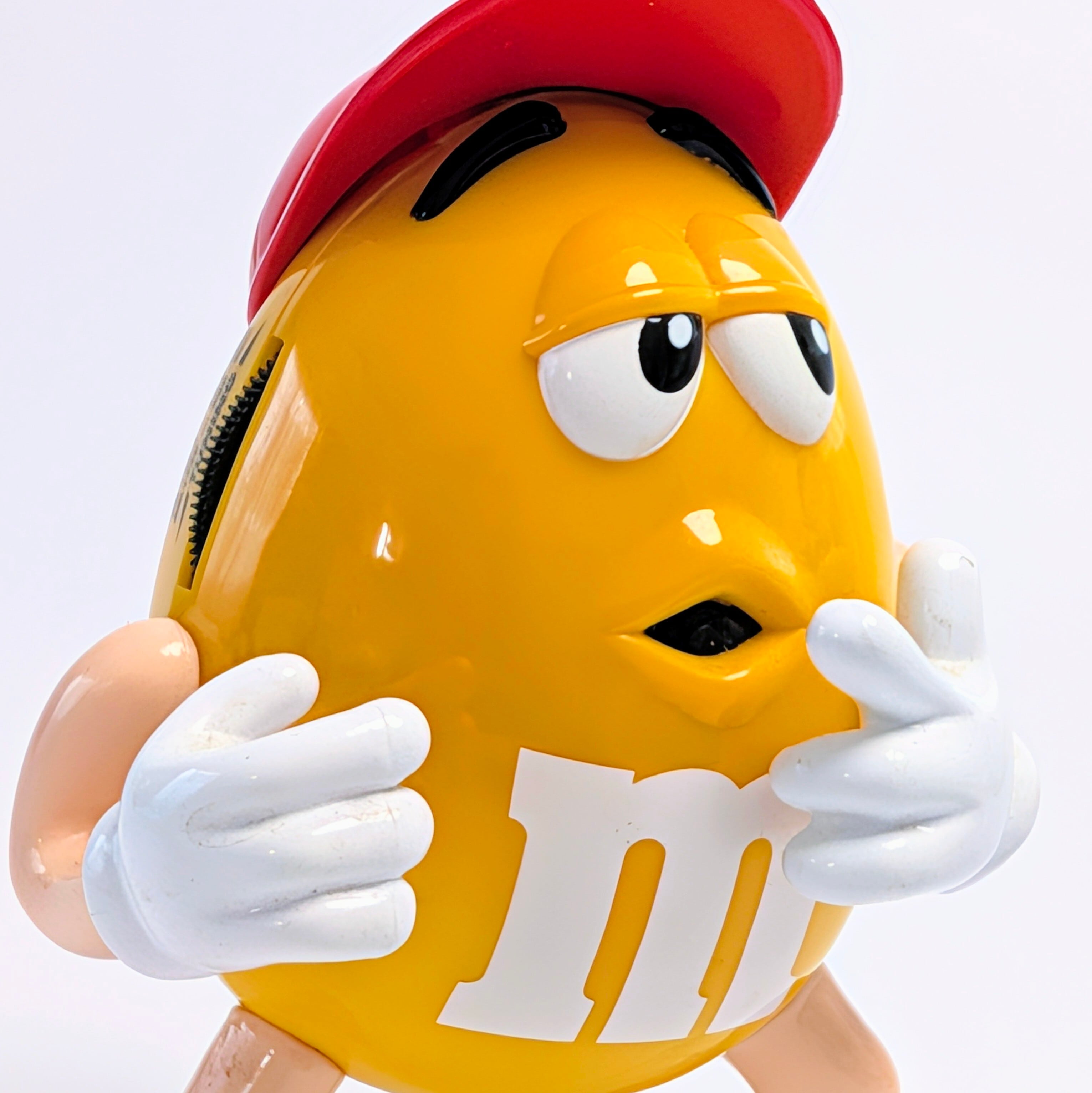 ⚡️SPECIAL LIMITED⚡️☆ DEADSTOCK / VINTAGE early 90'☆【 m&m's ( エムアンドエムズ ) 】Yellow Character Radio with HEADPHONES / イエローキャラクターラジオ / ポータブルラジオ 〚アメリカン雑貨 アメトイ〛