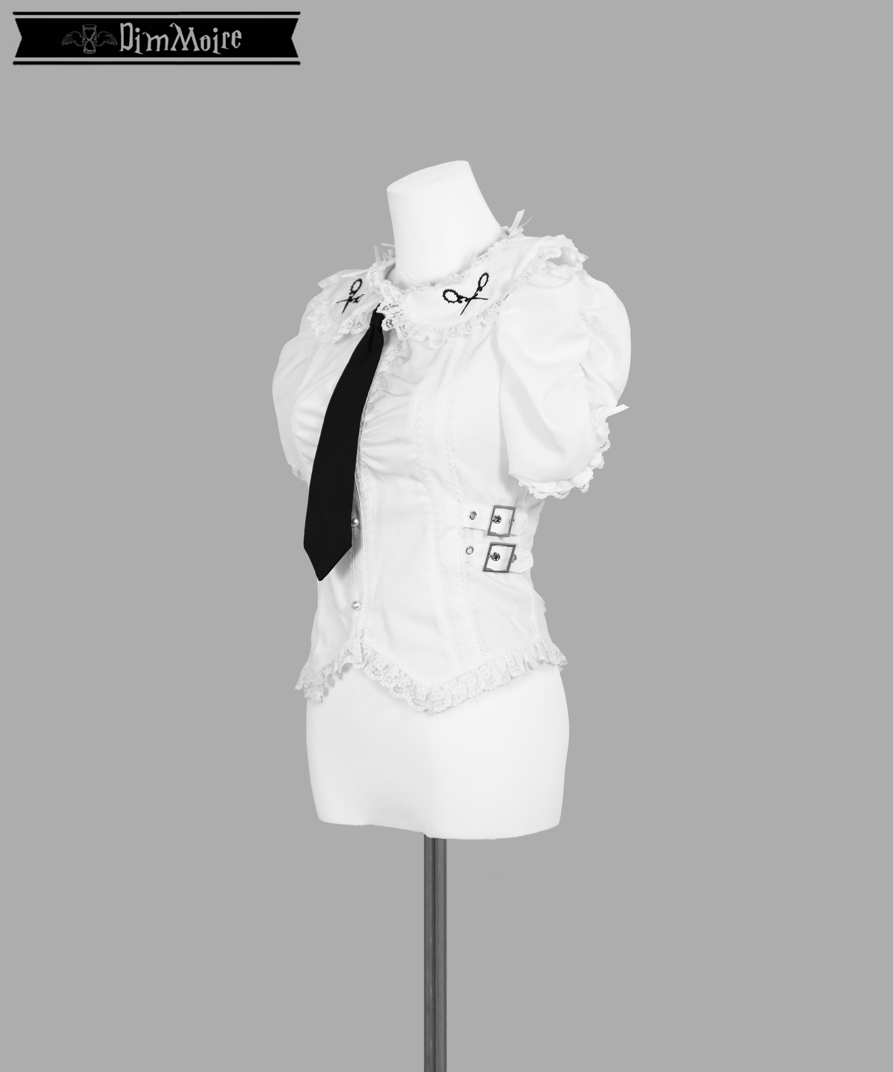 絶フリルブラウス‎【White】 | DimMoire