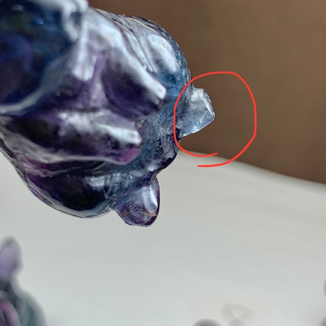 18.(訳)フローライトうさぎ・インテリア