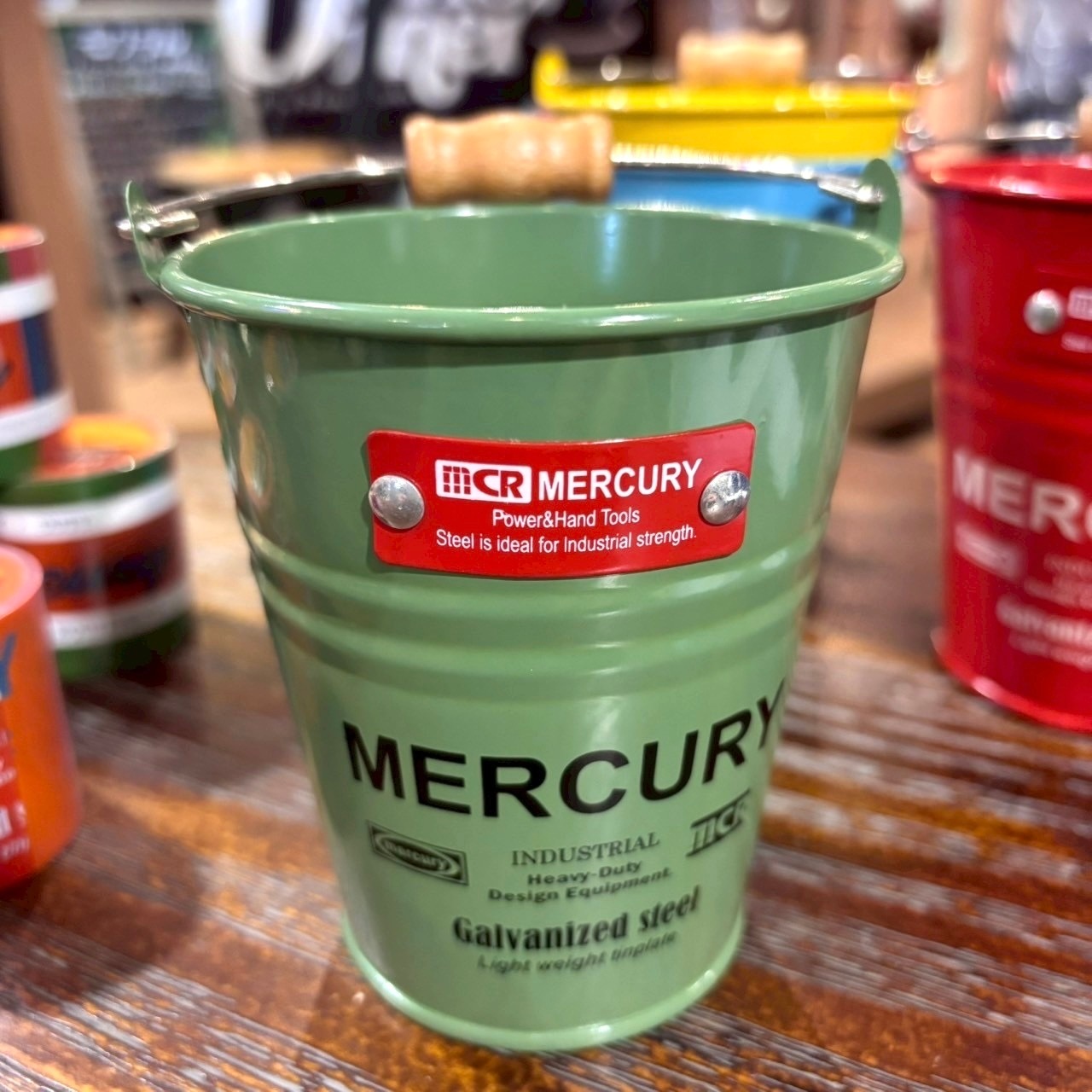 【Mercury】 カラーミニバケツ