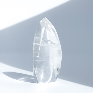 ミナスジェライス産クリアクォーツ フレイム型21◇Clear Quartz◇ 天然石・鉱物・パワーストーン