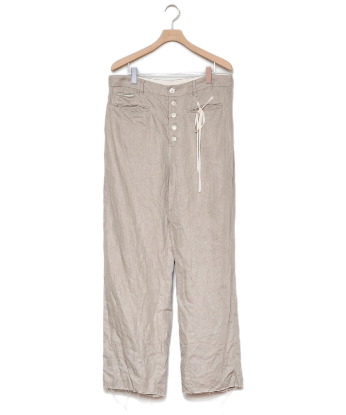 Midorikawa / MID26SS-PT04 BELTED PANTS (BLACK) | AfterSchool